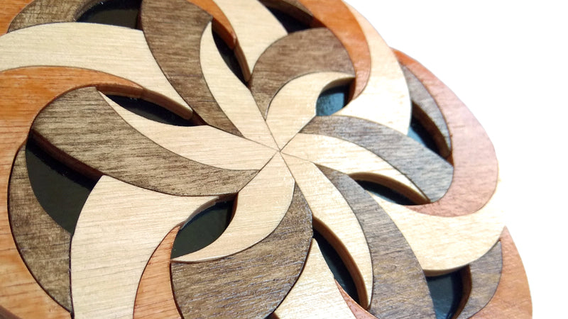 C128-Trivet Scroll Saw Pattern - Alex Fox Patterns