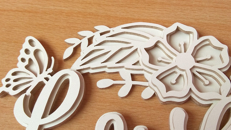 C130-Love Layered Scroll Saw Pattern - Alex Fox Patterns
