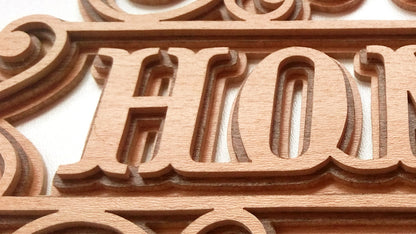 C145-Home Layered Scroll Saw Pattern - Alex Fox Patterns