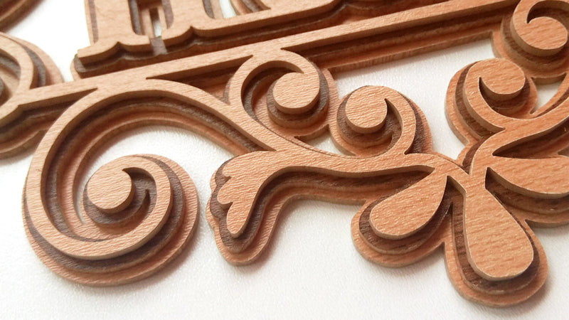 C145-Home Layered Scroll Saw Pattern - Alex Fox Patterns