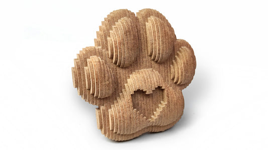 C146-Paw Scroll Saw Pattern - Alex Fox Patterns