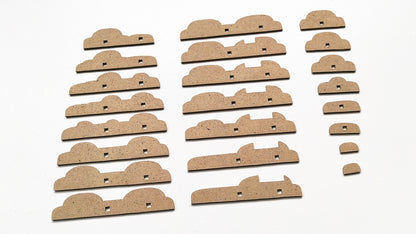C146-Paw Scroll Saw Pattern - Alex Fox Patterns