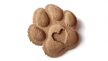 C146-Paw Scroll Saw Pattern - Alex Fox Patterns