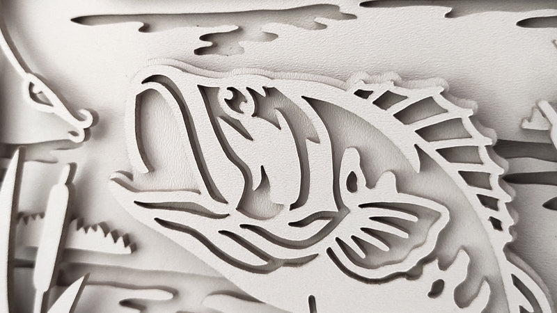C148-Fishing Layered Scroll Saw Pattern - Alex Fox Patterns