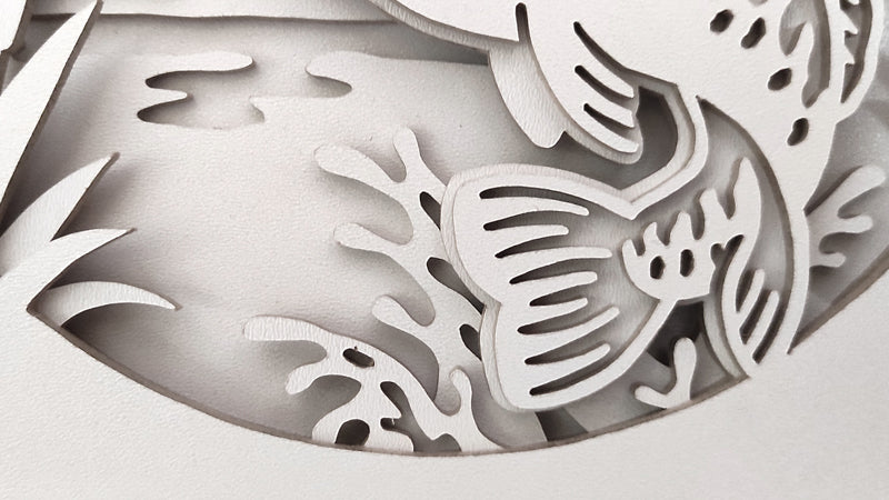 C148-Fishing Layered Scroll Saw Pattern - Alex Fox Patterns