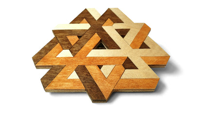 C150-Trivet Scroll Saw Pattern - Alex Fox Patterns