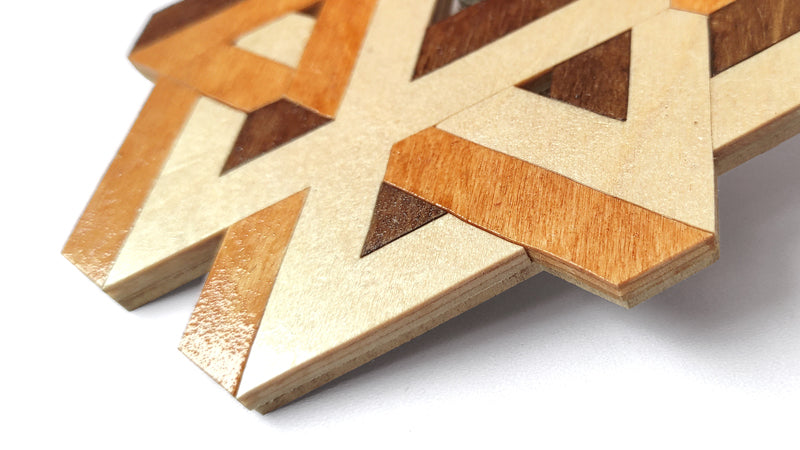 C150-Trivet Scroll Saw Pattern - Alex Fox Patterns
