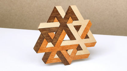 C150-Trivet Scroll Saw Pattern - Alex Fox Patterns