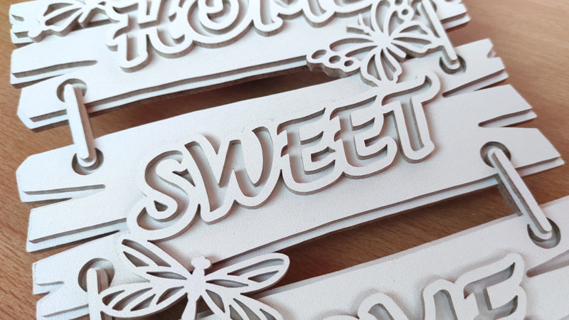 C155-Home Layered Scroll Saw Pattern - Alex Fox Patterns