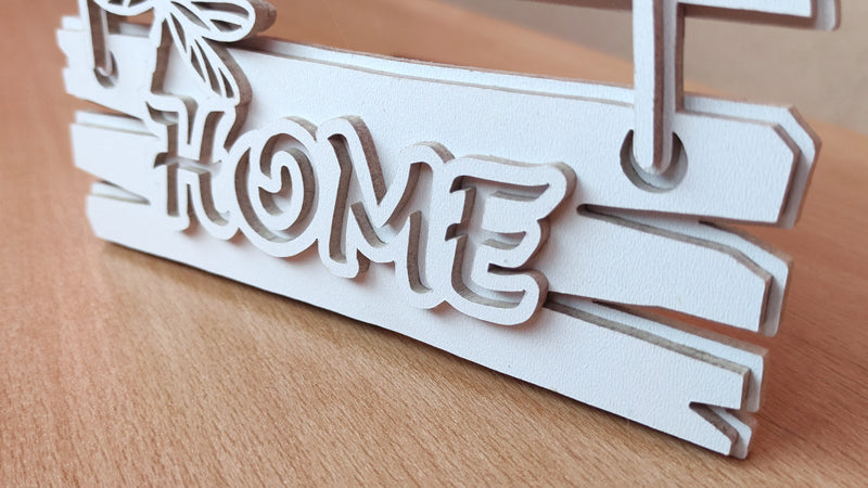 C155-Home Layered Scroll Saw Pattern - Alex Fox Patterns