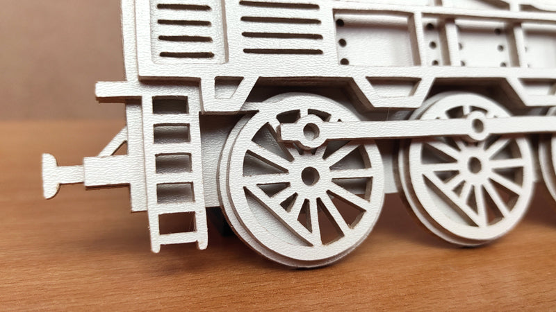 C158-Train Layered Scroll Saw Pattern - Alex Fox Patterns