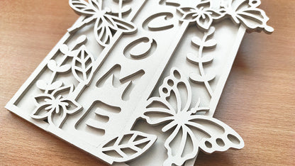 C168-Welcome Dragonly Scroll Saw Pattern - Alex Fox Patterns
