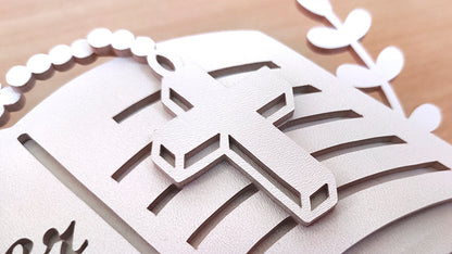 C183-Bible Layered Scroll Saw Pattern - Alex Fox Patterns