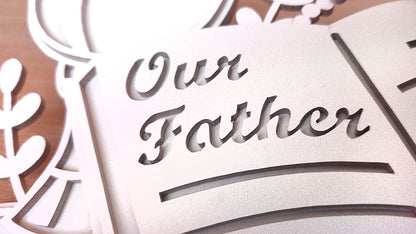 C183-Bible Layered Scroll Saw Pattern - Alex Fox Patterns