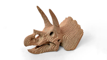C184-Dino Skull Scroll Saw Pattern - Alex Fox Patterns