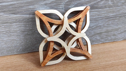 C188-Christmas Ornament Set Layered Scroll Saw Patterns - Alex Fox Patterns