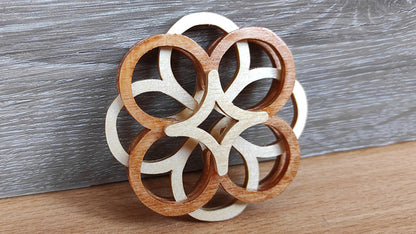 C188-Christmas Ornament Set Layered Scroll Saw Patterns - Alex Fox Patterns