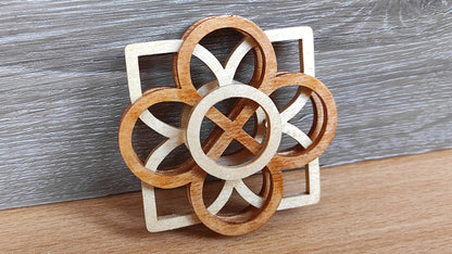 C188-Christmas Ornament Set Layered Scroll Saw Patterns - Alex Fox Patterns