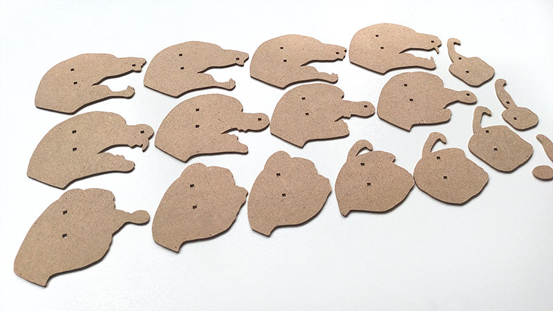 C195-Cougar Scroll Saw Pattern - Alex Fox Patterns