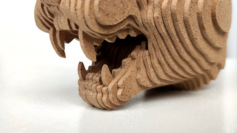 C195-Cougar Scroll Saw Pattern - Alex Fox Patterns