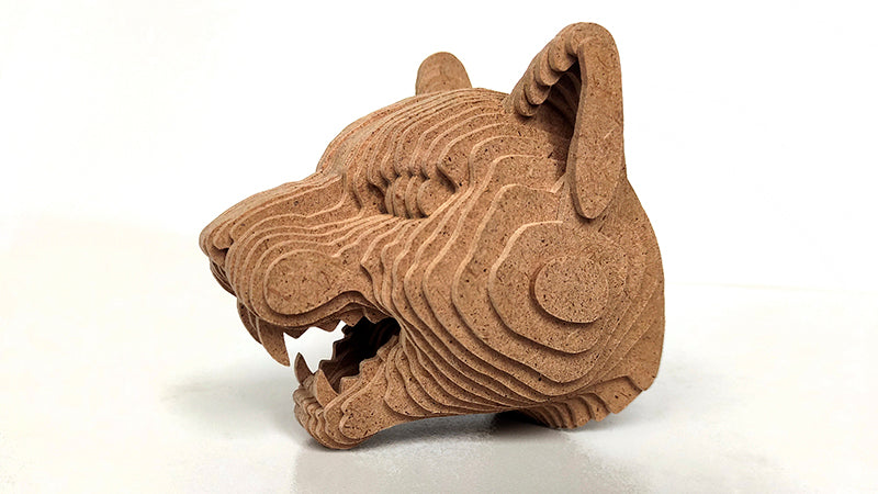 C195-Cougar Scroll Saw Pattern - Alex Fox Patterns