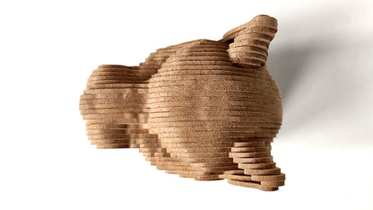 C195-Cougar Scroll Saw Pattern - Alex Fox Patterns