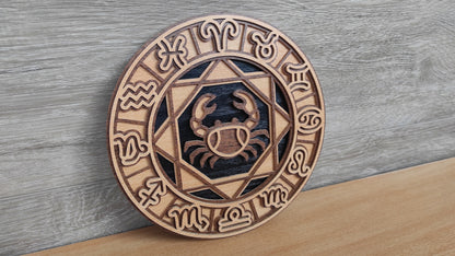 C200-Cancer Layered Scroll Saw Pattern - Alex Fox Patterns