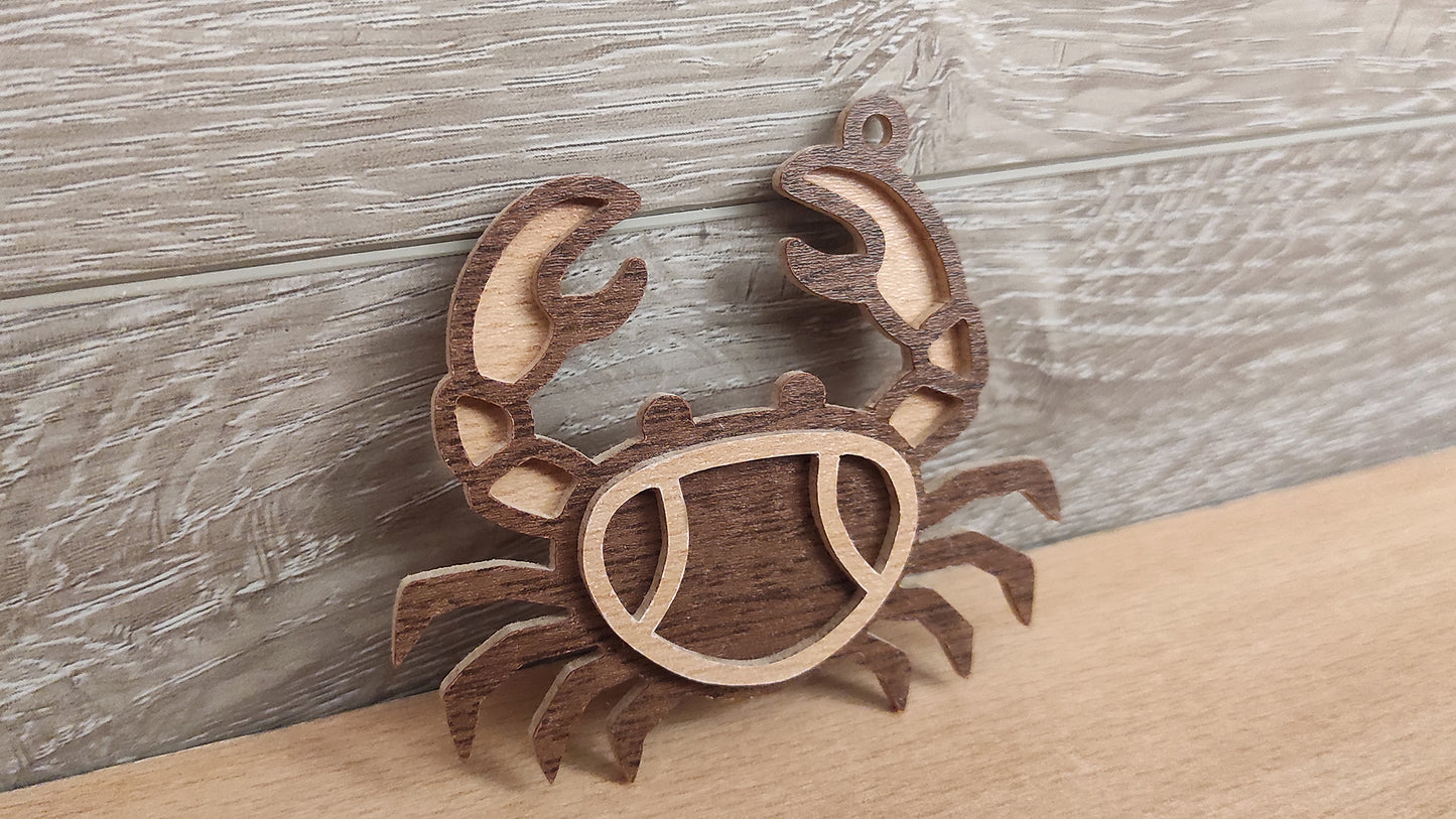 C200-Cancer Layered Scroll Saw Pattern - Alex Fox Patterns
