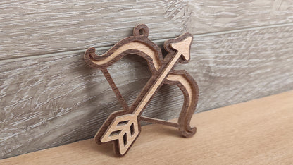 C200-Sagittarius Layered Scroll Saw Pattern - Alex Fox Patterns