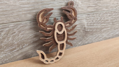 C200-Scorpio Layered Scroll Saw Pattern - Alex Fox Patterns