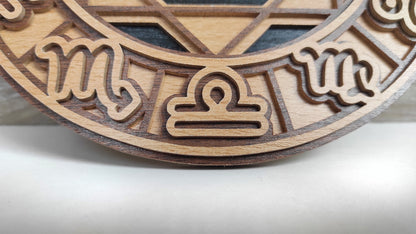 C200-Aquarius Layered Scroll Saw Pattern - Alex Fox Patterns