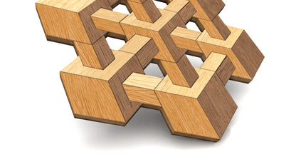 C219-Trivet Scroll Saw Pattern - Alex Fox Patterns