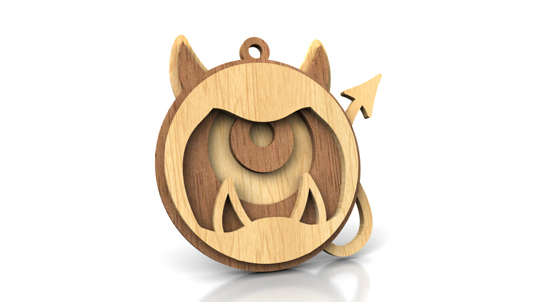 C241-Halloween Monster Scroll Saw Patterns - Alex Fox Patterns