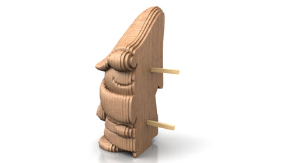 C242-Gnome Scroll Saw Pattern - Alex Fox Patterns