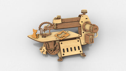 C250-Scroll Saw Layered Scroll Saw Pattern - Alex Fox Patterns
