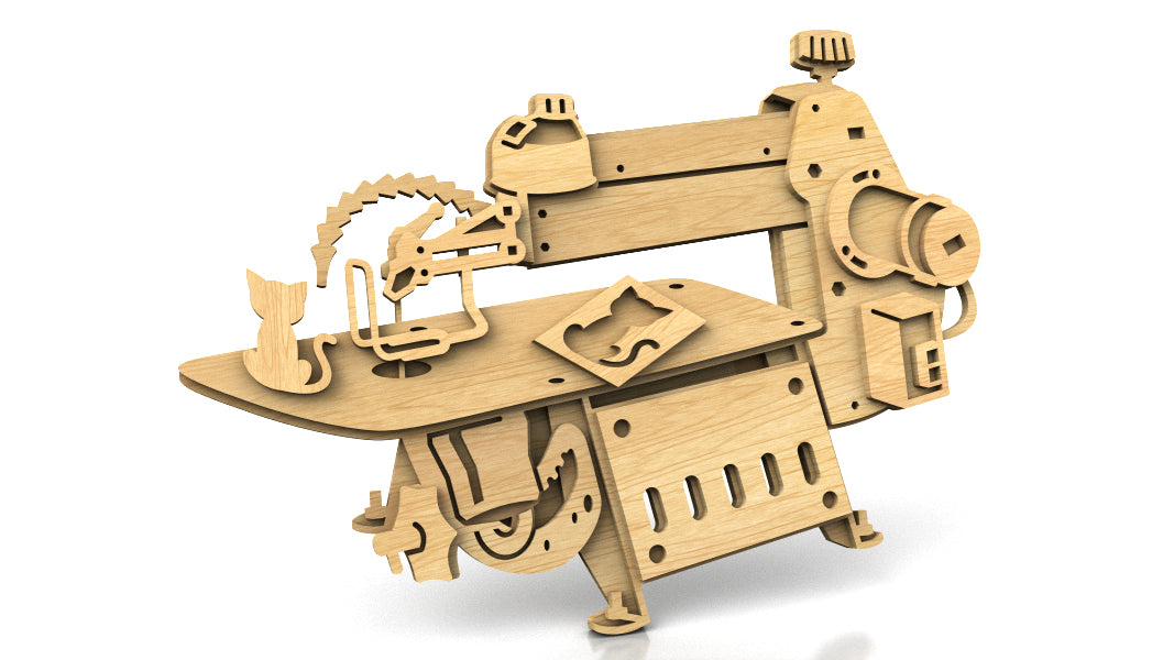 C250-Scroll Saw Layered Scroll Saw Pattern - Alex Fox Patterns