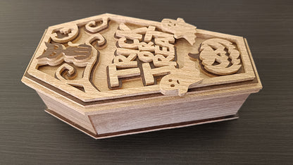 C262-Halloween Box Scroll Saw Pattern - Alex Fox Patterns