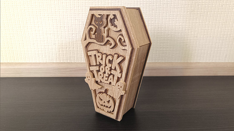 C262-Halloween Box Scroll Saw Pattern - Alex Fox Patterns