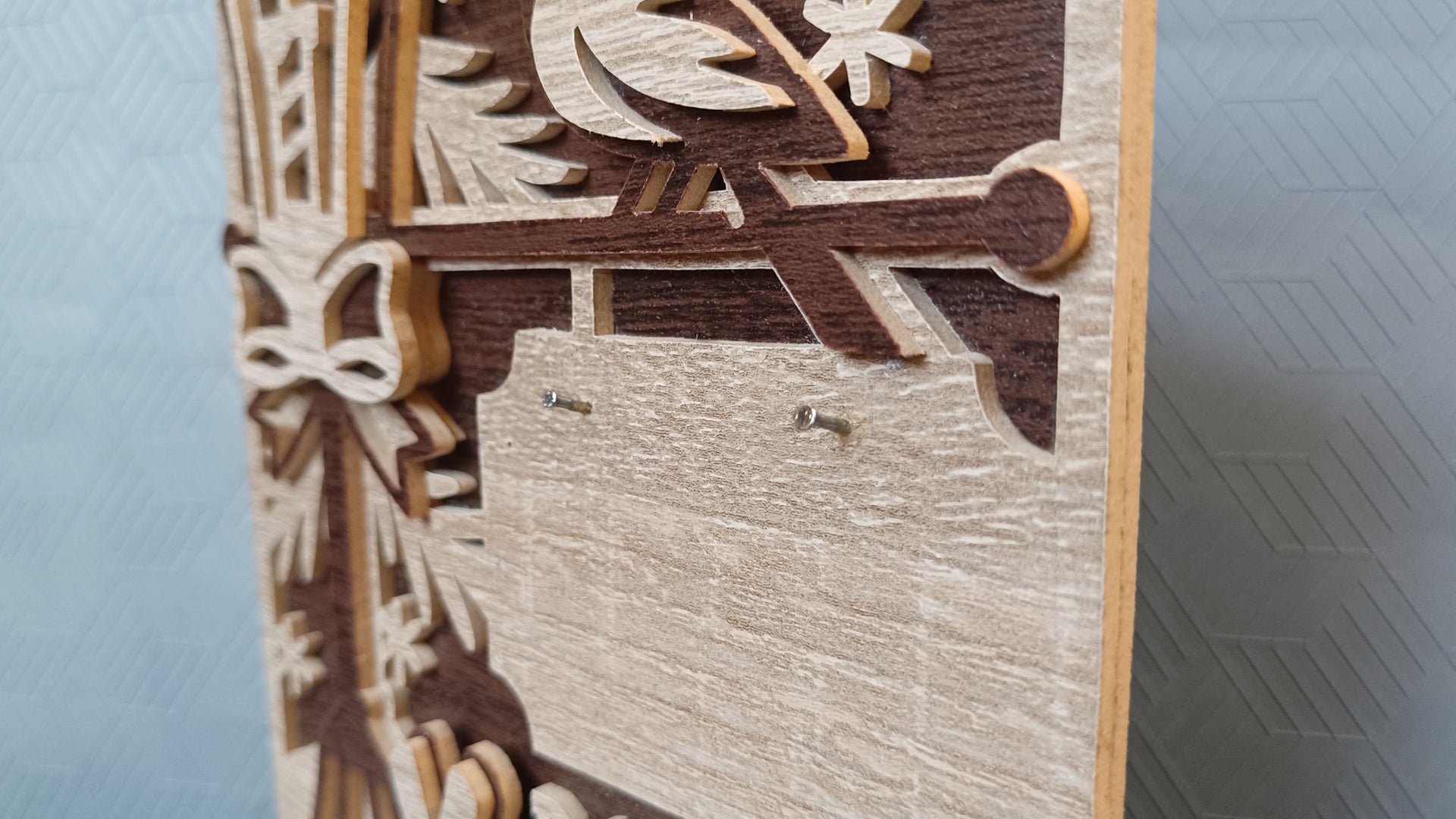 C269-Christmas Calendar Layered Scroll Saw Pattern - Alex Fox Patterns