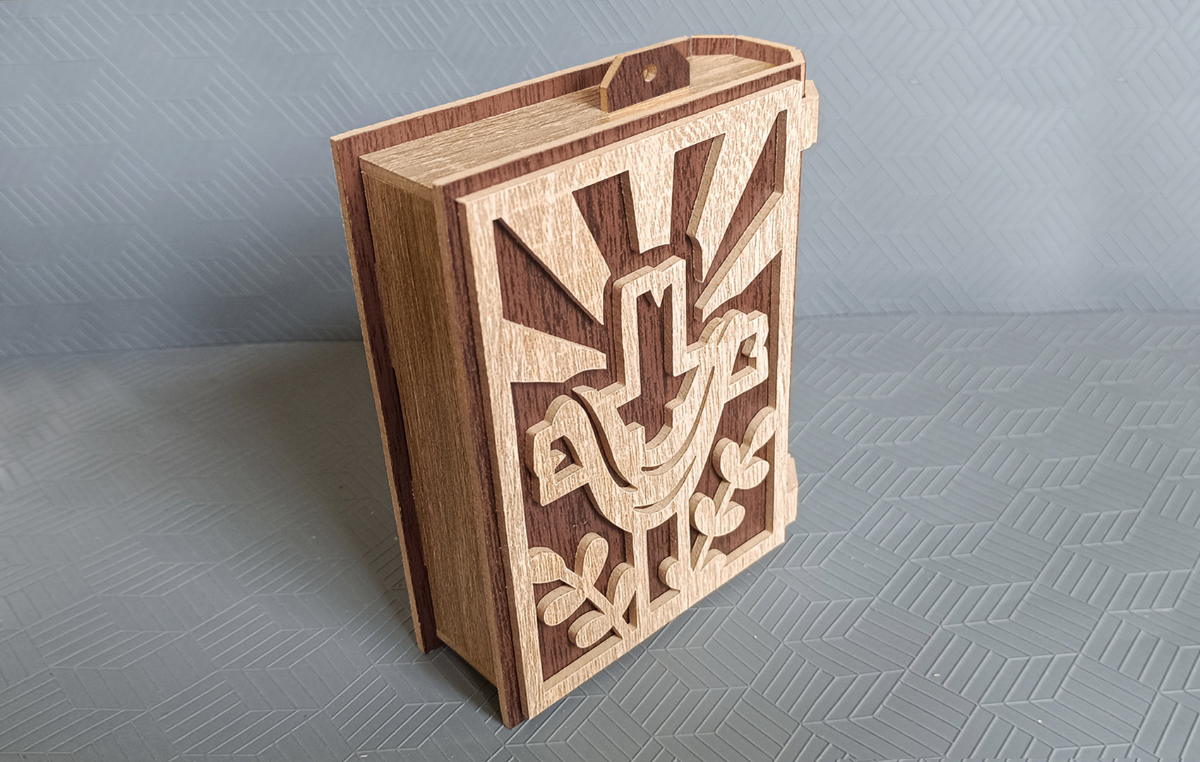 C277-Bible Box Scroll Saw Pattern - Alex Fox Patterns