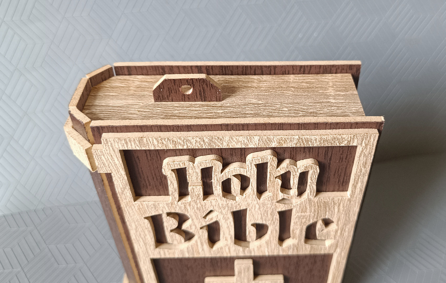 C277-Bible Box Scroll Saw Pattern - Alex Fox Patterns