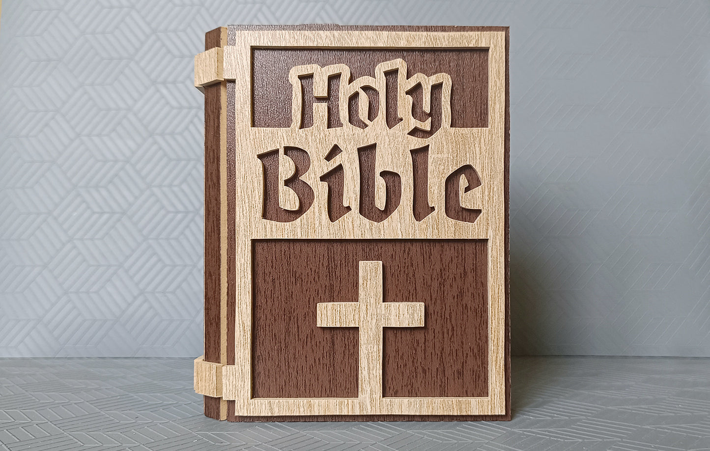 C277-Bible Box Scroll Saw Pattern - Alex Fox Patterns