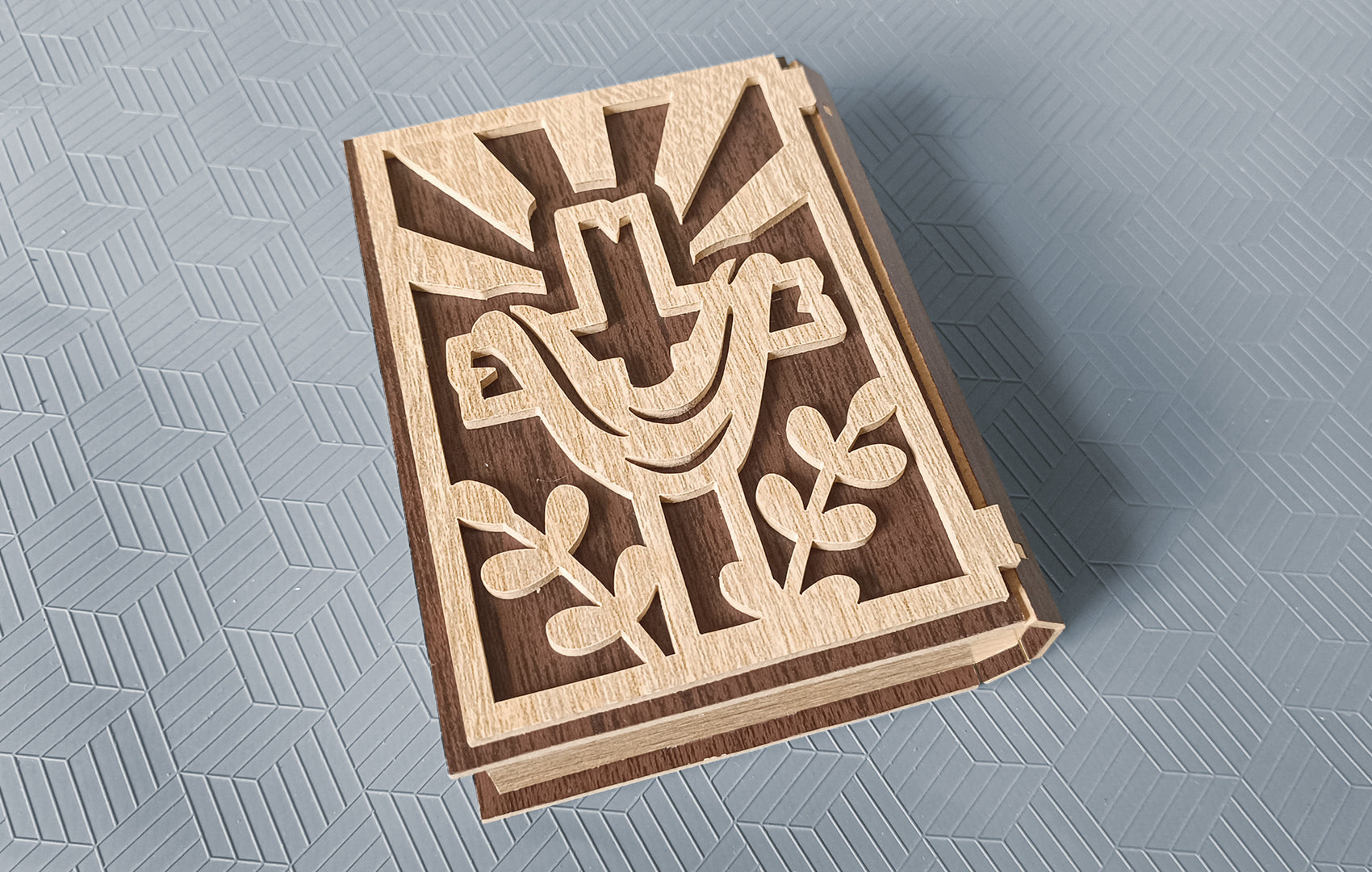 C277-Bible Box Scroll Saw Pattern - Alex Fox Patterns