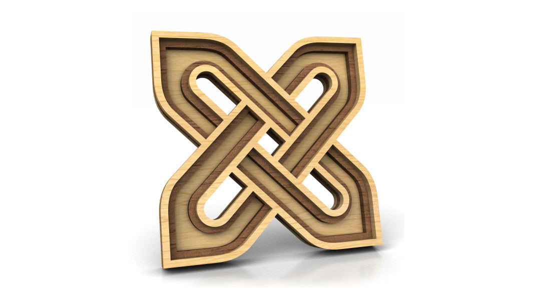 C290-Celtic Ornament Set Layered Scroll Saw Patterns - Alex Fox Patterns