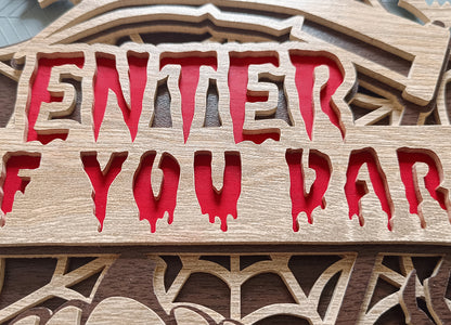C291-Halloween Layered Scroll Saw Pattern - Alex Fox Patterns