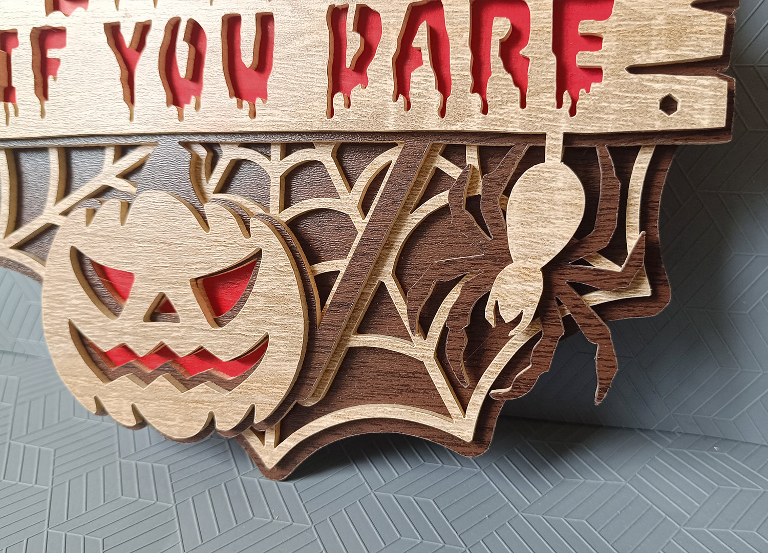 C291-Halloween Layered Scroll Saw Pattern - Alex Fox Patterns
