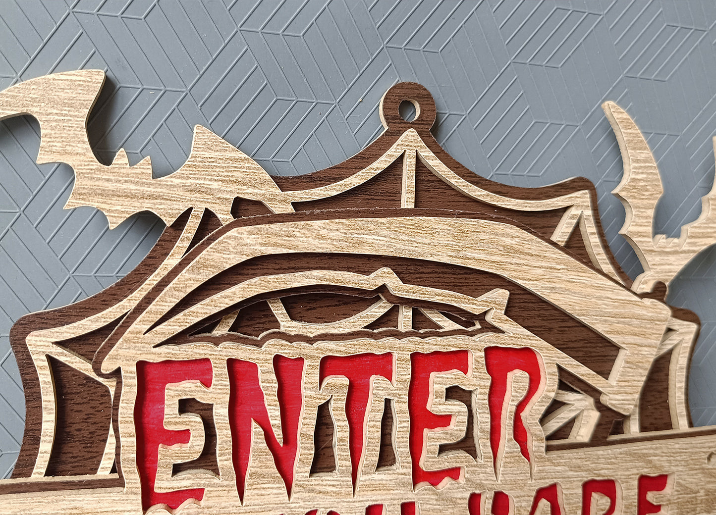 C291-Halloween Layered Scroll Saw Pattern - Alex Fox Patterns