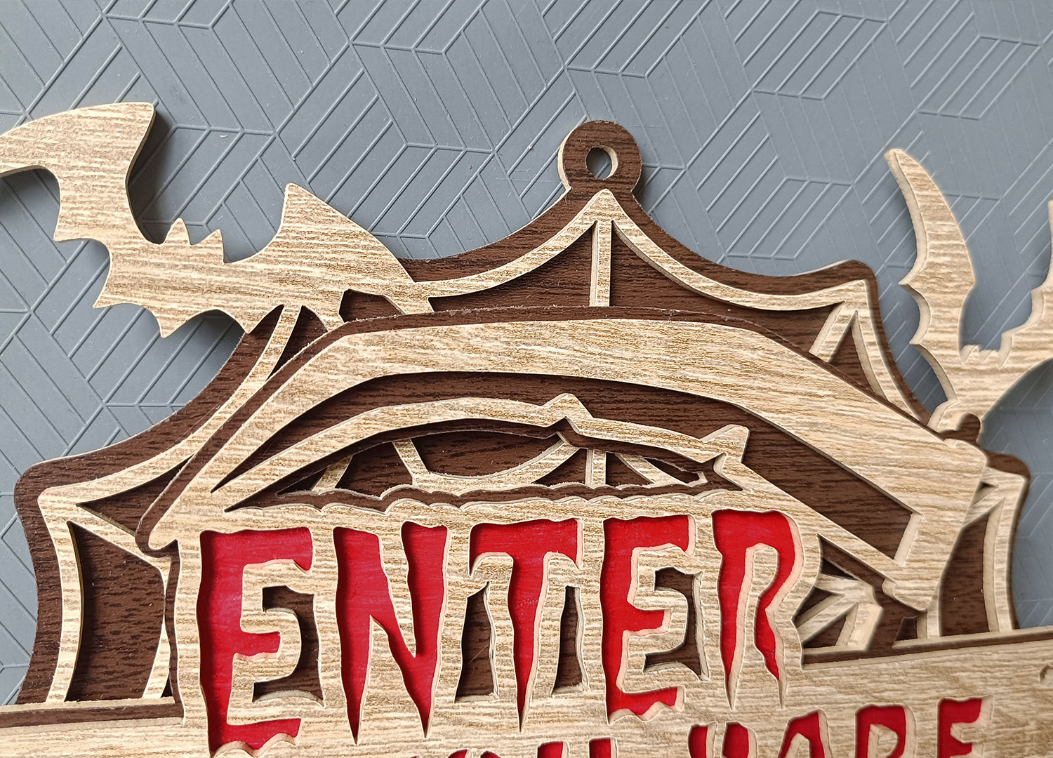 C291-Halloween Layered Scroll Saw Pattern - Alex Fox Patterns