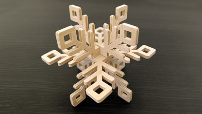 C265-Snowflake Set Scroll Saw Patterns - Alex Fox Patterns