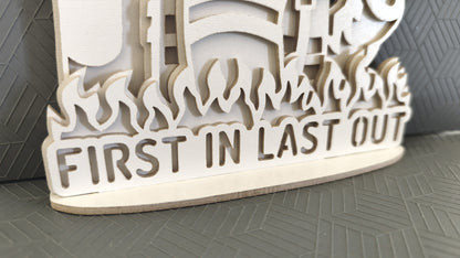 C303-Firefighter Layered Scroll Saw Pattern — Alex Fox Patterns